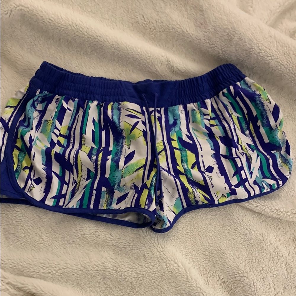 COLUMBIA PFG Blue Athletic Shorts